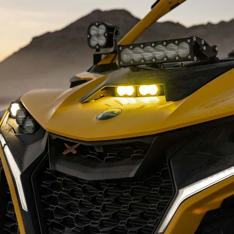 Baja Designs — Baja Designs 2024+ Can-Am Maverick R S2 Pro Hood Light Kit - view 3
