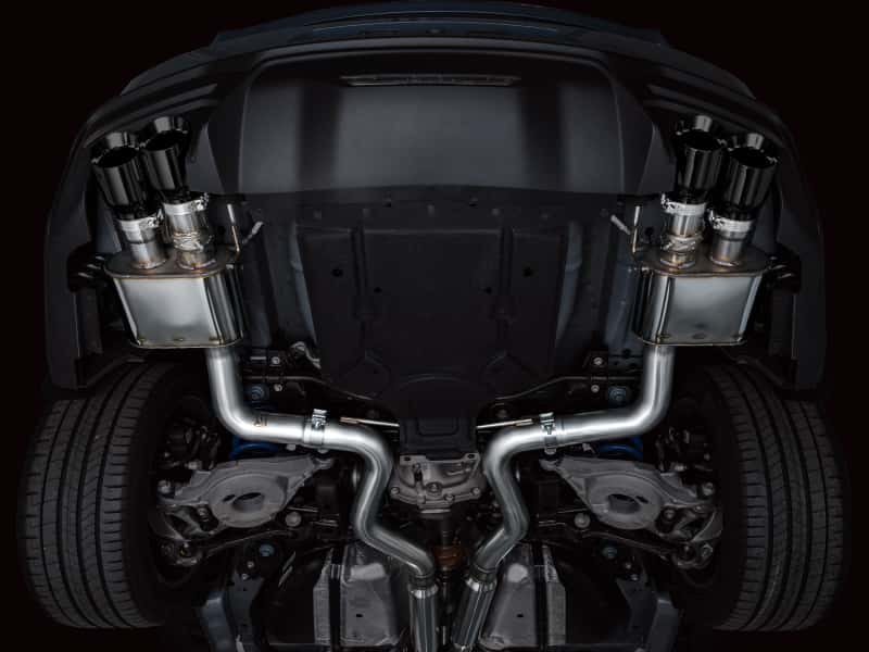 AWE Tuning — AWE 2024 Ford Mustang GT Fastback S650 RWD SwitchPath Catback Exhaust w/ Quad Diamond Black Tips
SwitchPath Catback - view 2