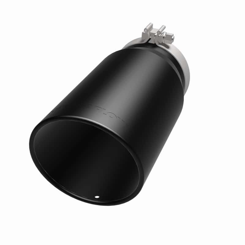 Magnaflow — MagnaFlow Tip Stainless Black Coated Single Wall Round Single Outlet 6in Dia 5in Inlet 13in L
Stainless Steel
Exhaust Tip - view 23