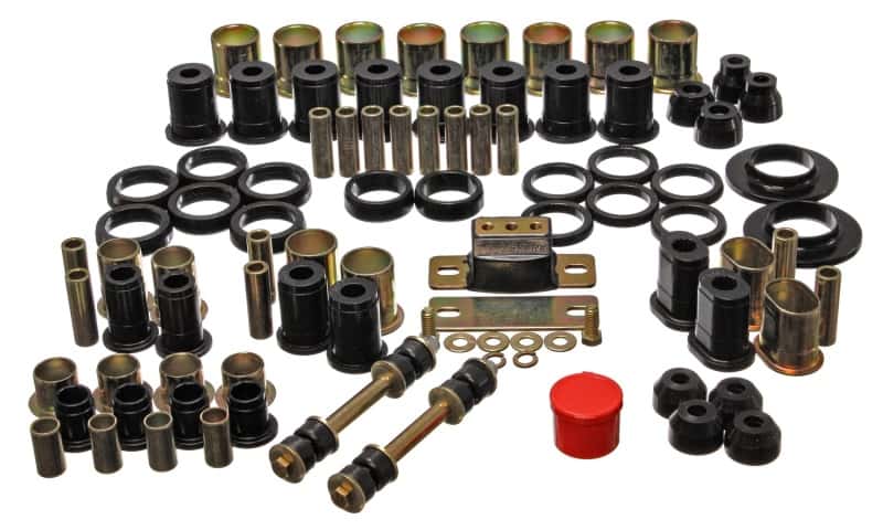 Energy Suspension — Energy Suspension 66-72 Oldsmobile Cutlass/442/F-85/Europa Black Hyper-flex Master Bushing Set
Master Bushing Kit - view 2