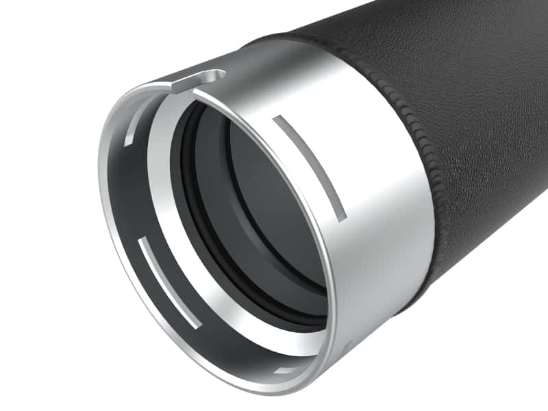 aFe — aFe 23-24 Ford F250/F350 Super Duty V8-6.7L BladeRunner 3 In. Aluminum Hot Charge Pipe- BLK
Hot Charge Pipe - view 4