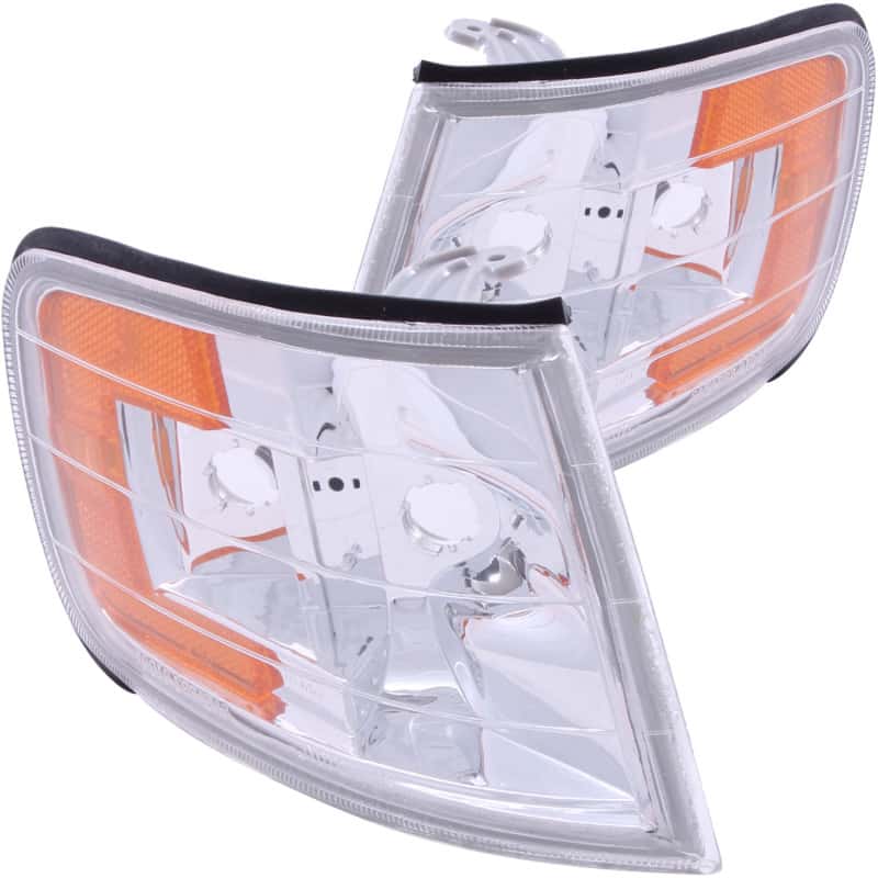 ANZO — ANZO Corner Lights 1994-1997 Honda Accord Euro Corner Lights Chrome w/ Amber Reflector
CornerLghtAssy - view 2