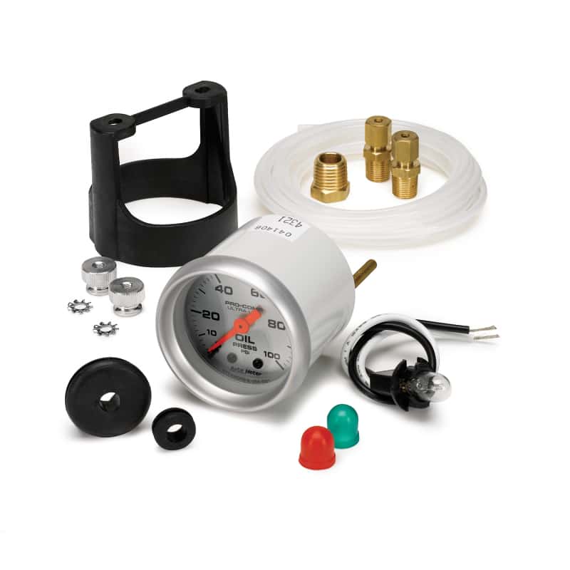 AutoMeter — Autometer Ultra-Lite 52mm 0-100 PSI Mechanical Oil Pressure Gauge
2" OIL PRESS, 0-100 - view 5