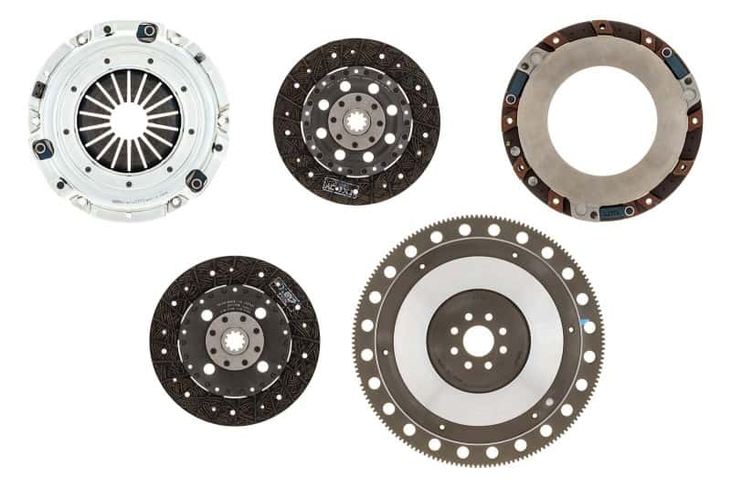 Exedy — Exedy 1996-10 Mustang 4.6L Organic 10 Teeth 8 Bolt Twin Disc Clutch
Hyper Multi Series - view 3