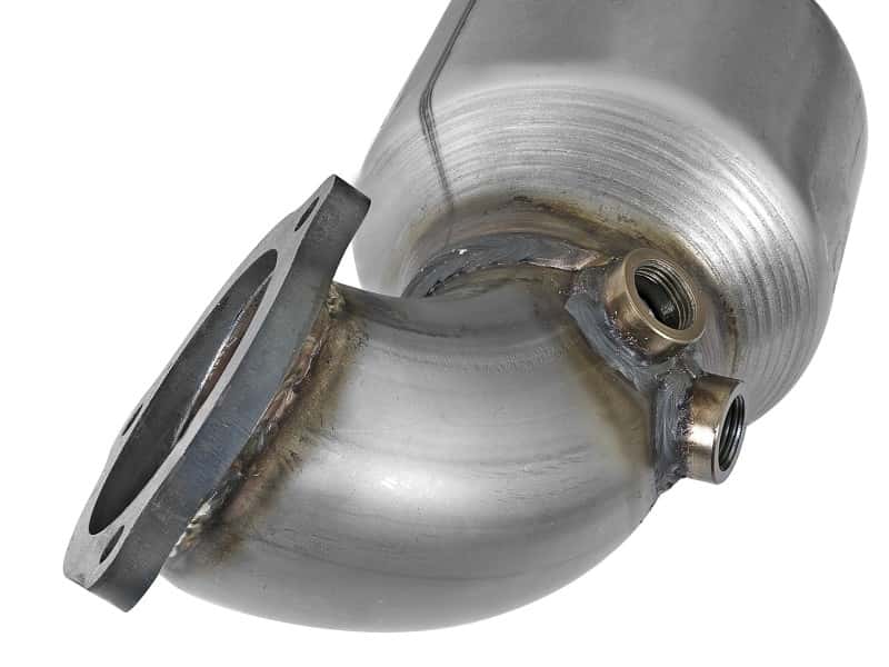 aFe — aFe Power Twisted Steel SS304 Downpipe 2.5in w/Cat 17-18 Hyundai Elantra L4-1.6L (t)
Stainless Downpipe - view 3