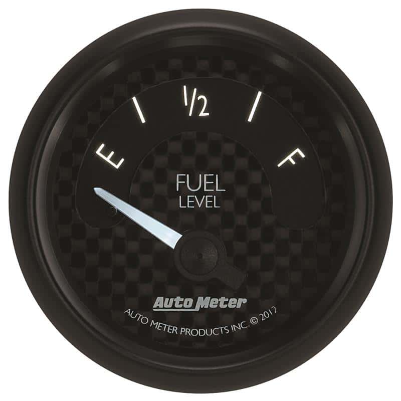 AutoMeter — Autometer GT Series 52mm Short Sweep Electronic 240-33 ohms Fuel Level (For use w/ 3262)
2-1/16" FUEL LEVEL, - view 4