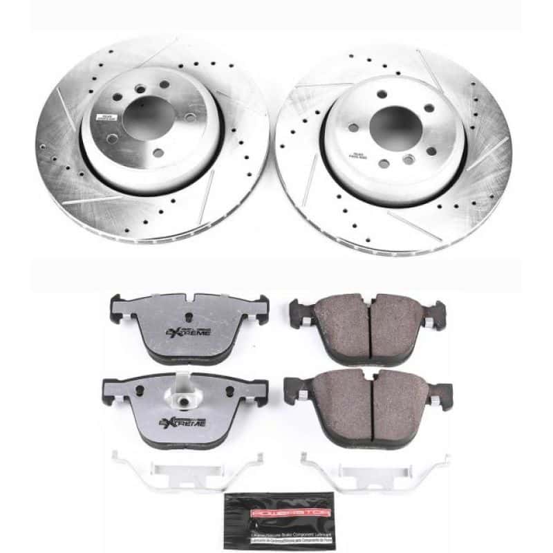PowerStop — Power Stop 08-10 BMW 535i Rear Z26 Street Warrior Brake Kit - view 1
