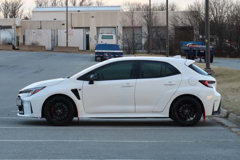 Rally Armor — Rally Armor 23-26 Toyota GR Corolla Red UR Mud Flap w/White Logo
Mud Flap - view 7
