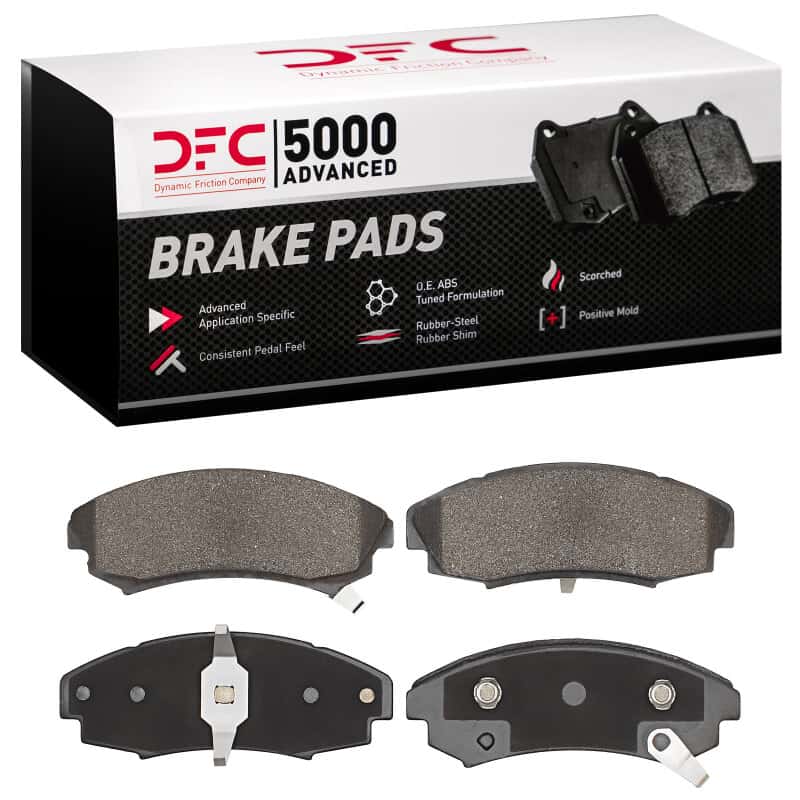 DFC — DFC 86-92 Buick Reatta Front 5000 Advanced Semi Metallic Brake Pads
DFC Brake Pad Set - view 1