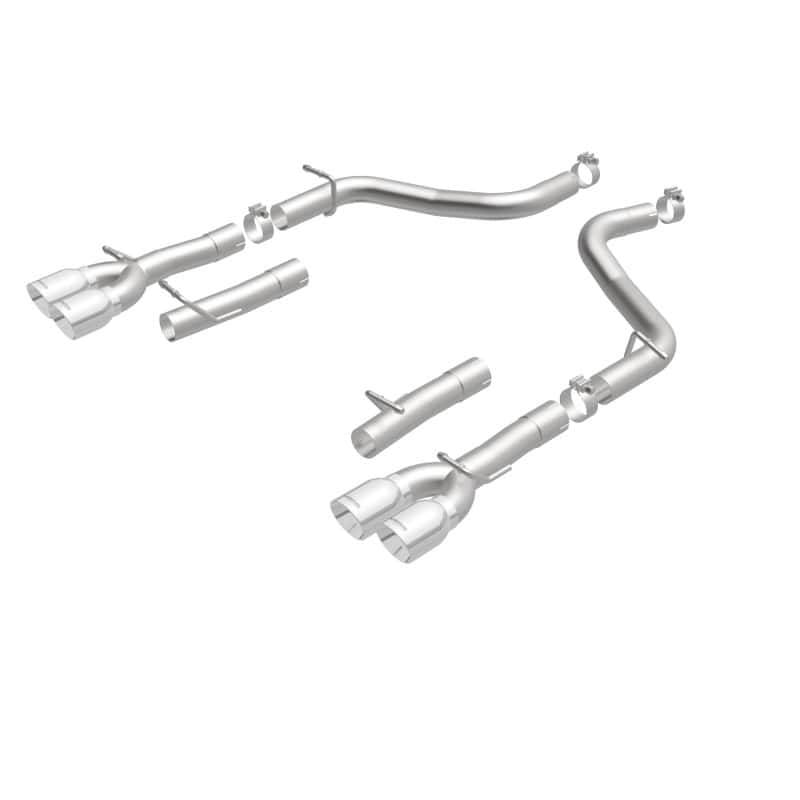 Magnaflow — MagnaFlow Axle-Back, SS, 2.5in, Quad Split Rear 3.5in Tip 2015 Dodge Challenger 3.6L V6
Axle-Back - view 4
