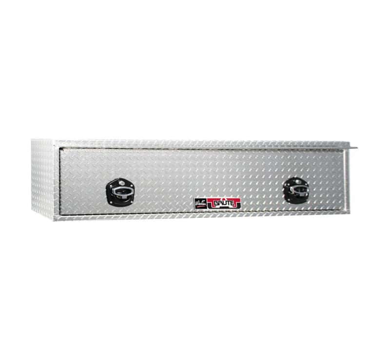 Westin — Westin/Brute High Cap HD Top Sider 16in x 72in w/flip up Door - Aluminum
ToolBxTrkBedSideRail - view 1
