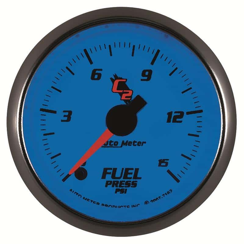 AutoMeter — AutoMeter Gauge Fuel Pressure 2-1/16in. 15PSI Digital Stepper Motor C2
GA 2" FUELP 15psi C2 - view 2