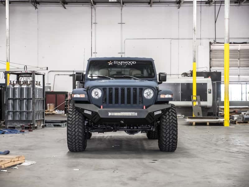 Road Armor — Road Armor 18-20 Jeep Wrangler JL SPARTAN Front Bumper - Tex Blk - view 3