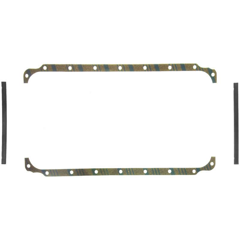 Fel-Pro — Fel-Pro OS 6566 C Engine Oil Pan Gasket Set Blue Stripe cork-rubber - view 1
