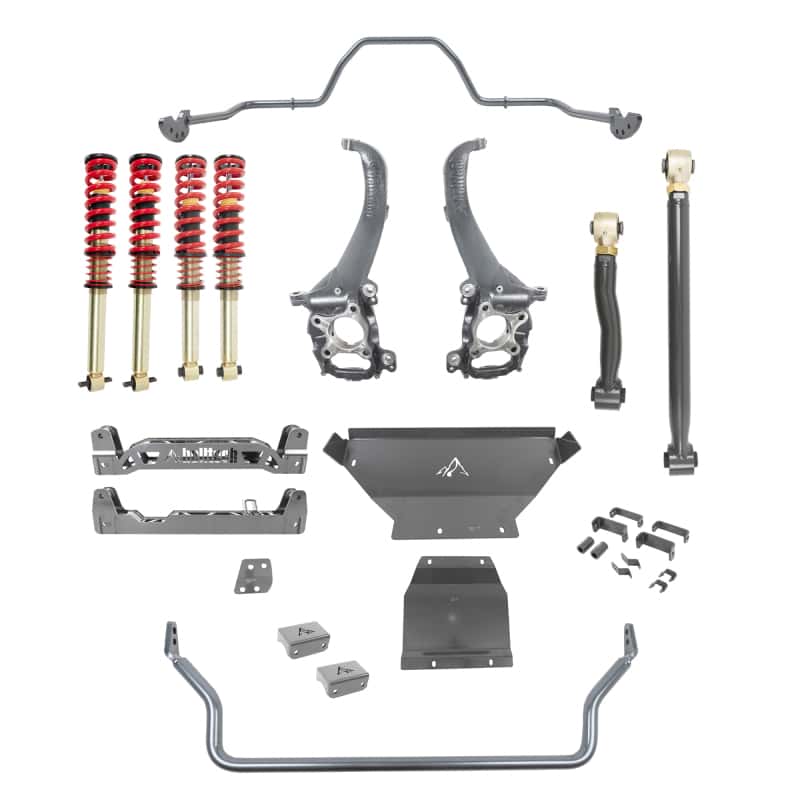 Belltech — Belltech 21-25 Ford Bronco 4in-7.5in Lift Kit w/ Coilovers / Front & Rear Swaybars - view 1