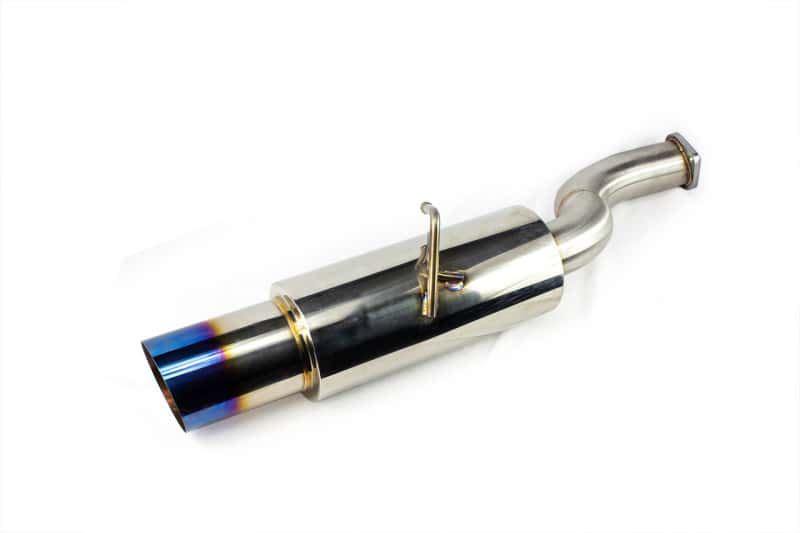 ISR Performance — ISR Performance GT Single Exhaust - 2009+ Hyundai Genesis Coupe 2.0T - Burnt Tips - view 2
