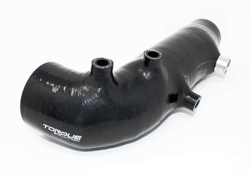 Torque Solution — Torque Solution Turbo Inlet Hose Black: 02-07 Subaru WRX / 04-18 STI / 05-09 Legacy GT / 04-13 FTX - view 4