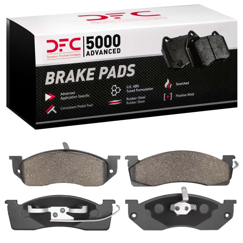 DFC — DFC 88-90 Dodge Dynasty Front 5000 Advanced Semi Metallic Brake Pads
DFC Brake Pad Set - view 4