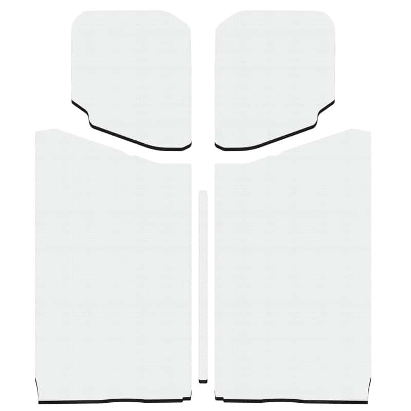 DEI — DEI 18-23 Jeep Wrangler JL 2-Door Boom Mat Headliner - 5 Piece - White
Sound Dampening Kit - view 2