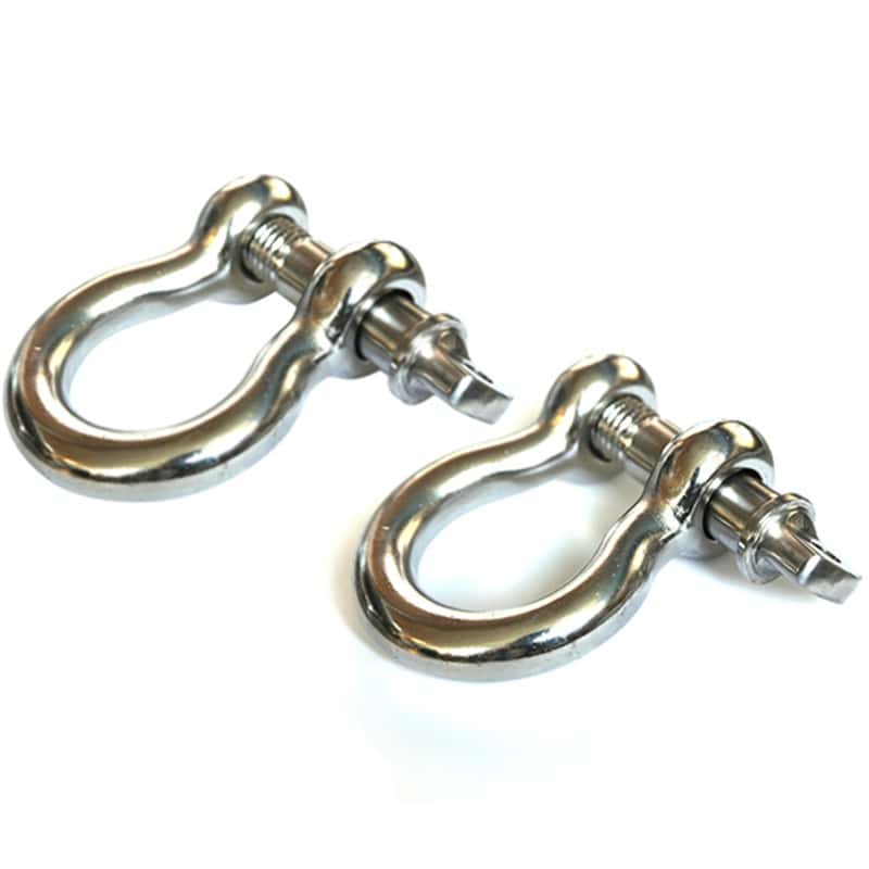 Rugged Ridge — Rugged Ridge Stainless Steel 7/8in D-Shackles
D-Ring Shackle Kit - view 1