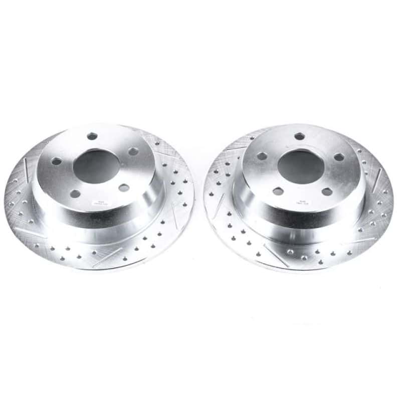 PowerStop — Power Stop 99-04 Jeep Grand Cherokee Rear Evolution Drilled & Slotted Rotors - Pair
PowerStop XPR - view 1
