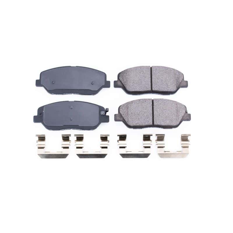 PowerStop — Power Stop 09-11 Kia Borrego Front Z17 Evolution Ceramic Brake Pads w/Hardware
Z17 Brake Pads - view 1