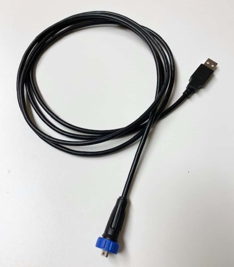 Rywire — Rywire Water Resistant Threaded Mini USB Comms Cable for PDM12 & PDM30 Units - view 2
