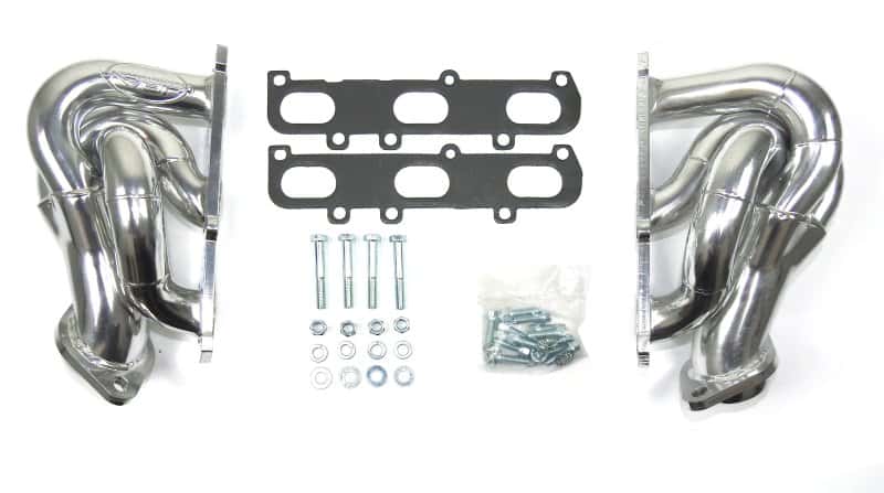 JBA — JBA 11-17 Ford F-150 3.5/3.7L V6 1-5/8in Primary Silver Ctd Cat4Ward Header
Exhaust Header - view 2