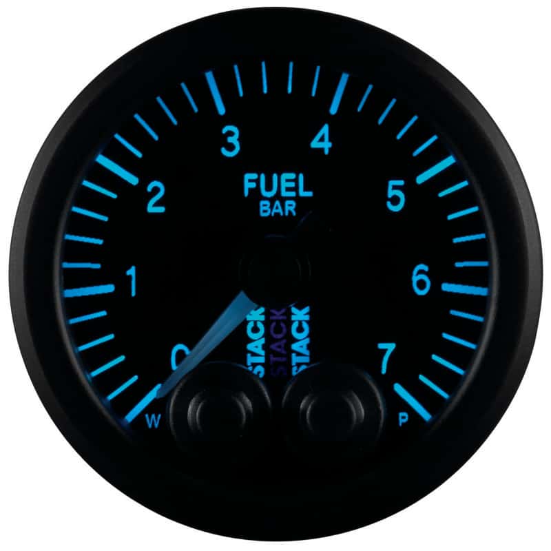AutoMeter — Autometer Stack 52mm 0-7 Bar M10 Male Pro-Control Fuel Pressure Gauge - Black
Ga FuelP PC Blk 7Bar - view 6