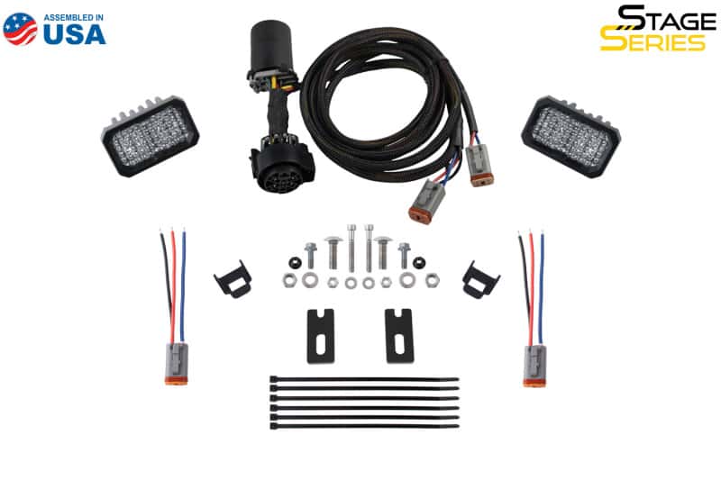 Diode Dynamics — Diode Dynamics 2024+ Toyota Tacoma Stage Series Reverse Light Kit Brackets - view 9