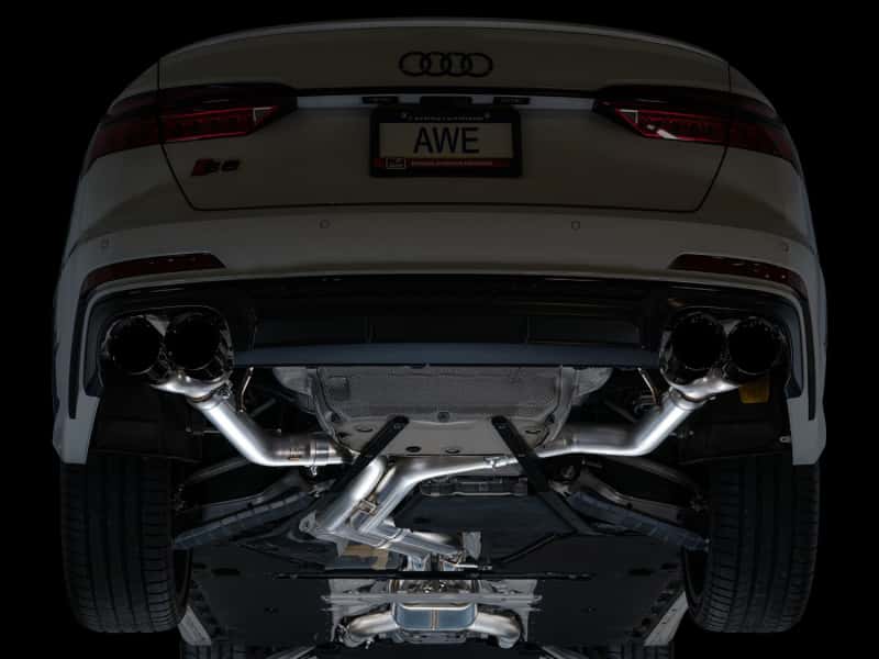 AWE Tuning — AWE Tuning 19-23 Audi C8 S6/S7 2.9T V6 AWD Track Edition Exhaust - Diamond Black Tips
Track Exhaust - view 14