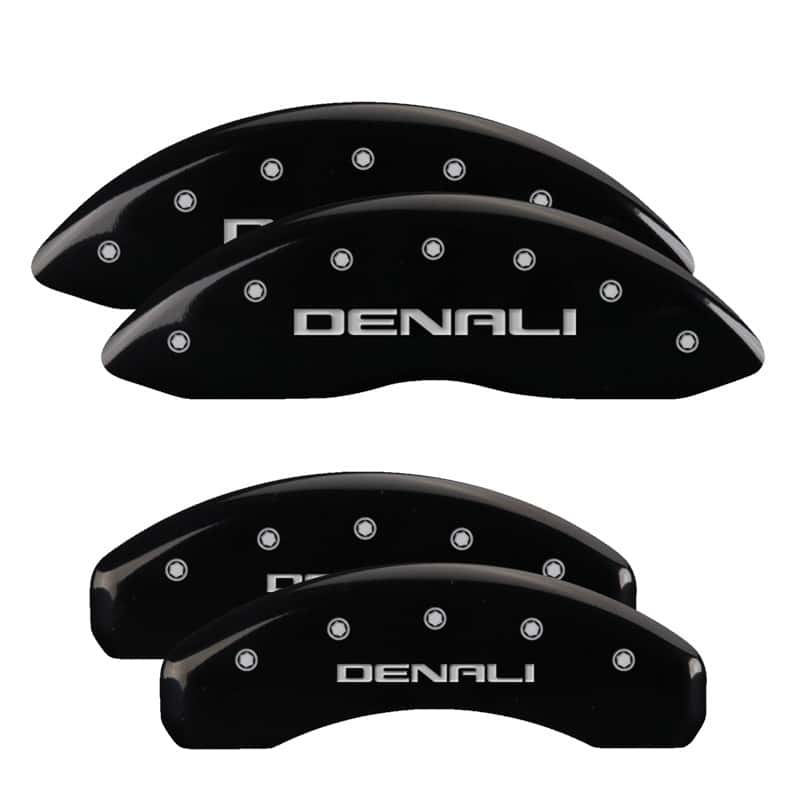MGP — MGP 4 Caliper Covers Engraved Front & Rear Denali Black finish silver ch
Caliper Covers - view 1