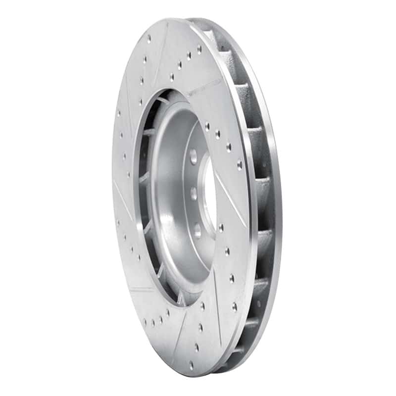 R1 Concepts — R1 95-02 BMW M3 Left Front Drilled & Slotted Silver Brake Rotor
R1 Brake Rotor Drill - view 4