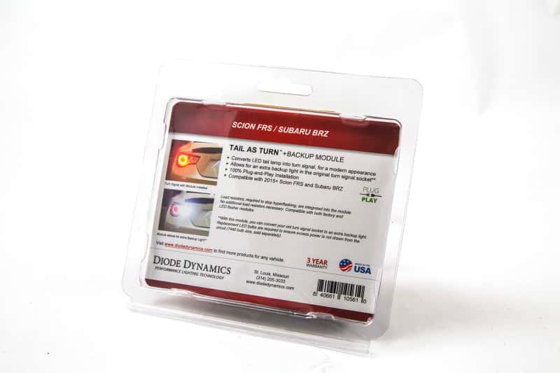 Diode Dynamics — Diode Dynamics 13-16 FR-S / BRZ Tail as Turn +Backup Module (USDM) Module Only - view 7