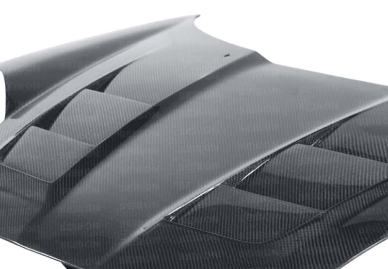 Seibon — Seibon 00-05 Toyota MR-S (ZZW30L) TS-Style Carbon Fiber Hood - view 2