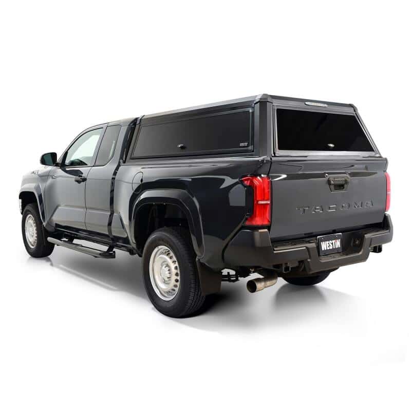 Westin — Westin EXP Truck Cap COMPLETE KIT A + BS (24-25 Toyota Tacoma DC 6ft. Bed) - Black - view 12
