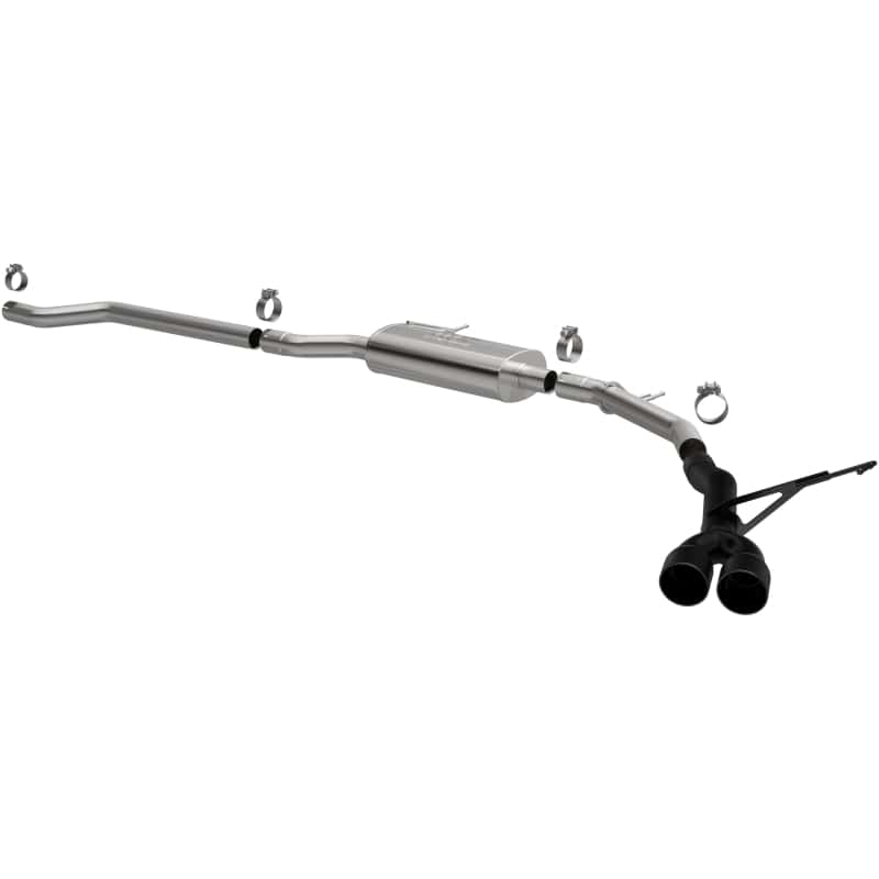 Magnaflow — MagnaFlow 2022 Ford Maverick Street Series SS Cat-Back Exhaust 2.5in Tubing- Black Tip - view 2