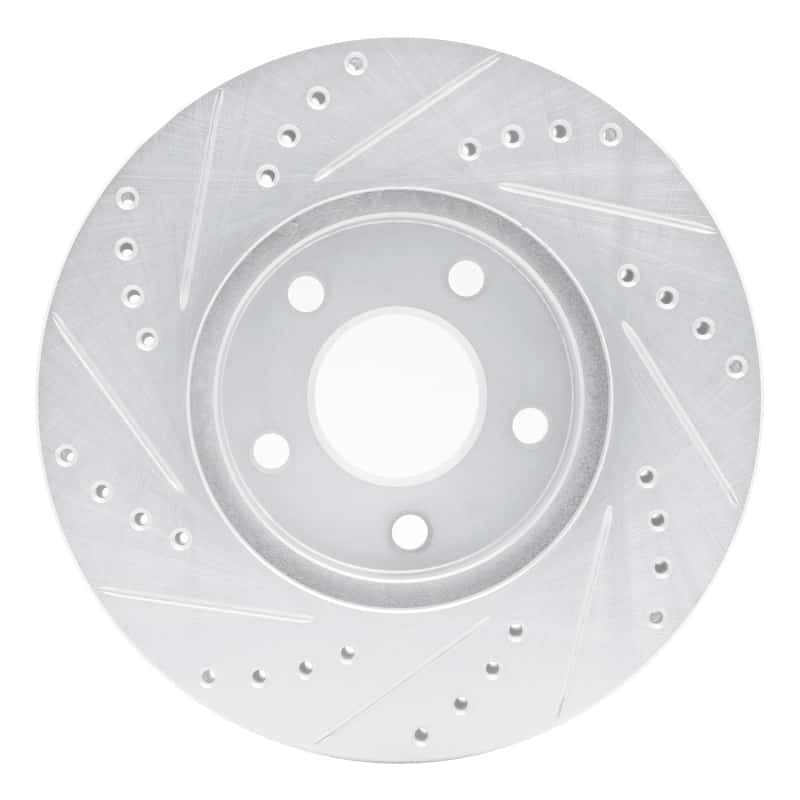 R1 Concepts — R1 07-10 Chevrolet COBALT Front Right Drilled & Slotted Silver Brake Rotor
R1 Brake Rotor Drill - view 5