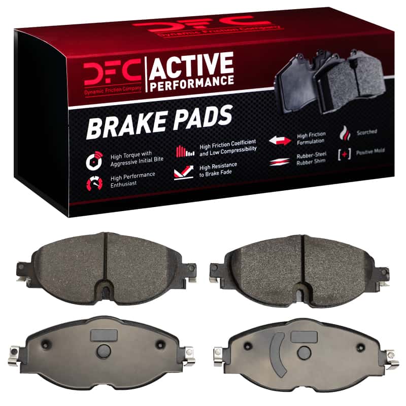 DFC — DFC 15-25 Audi A3 Sportback E-TRON Front Active Performance Pads - Low Metallic
DFC Brake Pad and HW - view 4