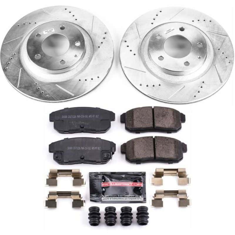 PowerStop — Power Stop 04-11 Mazda RX-8 Rear Z23 Evolution Sport Brake Kit - view 1