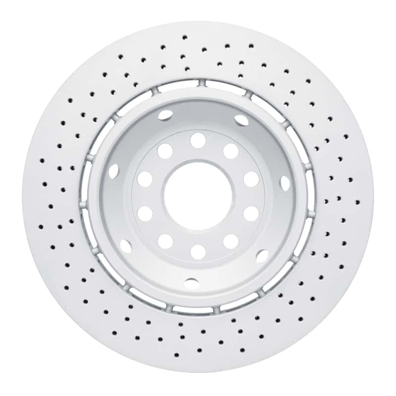 DFC — DFC 03-04 Audi RS6 Left Rear Drilled Hi-Carbon Alloy Geomet Coated Rotor
DFC Brake Rotor - view 5