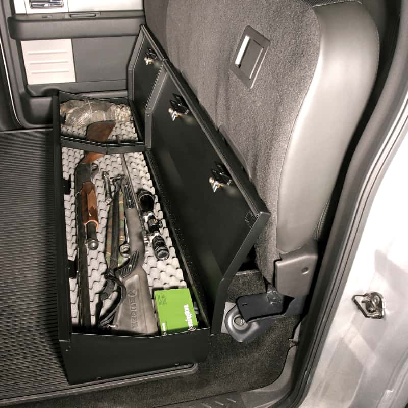 Tuffy Products — Tuffy Ford F150 Supercrew Underseat Lockbox Full Length W/ Keyed Lock
Lockbox - view 7