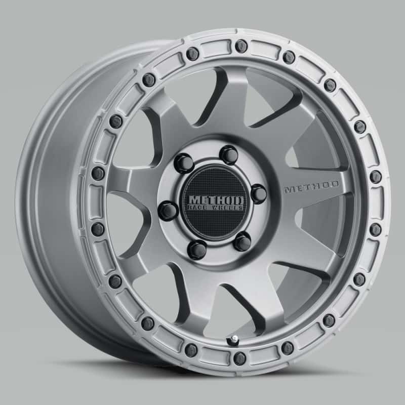 Method Wheels — Method MR317 17x8.5 0mm Offset 6x5.5 106.25mm CB Matte Titanium Wheel - view 2