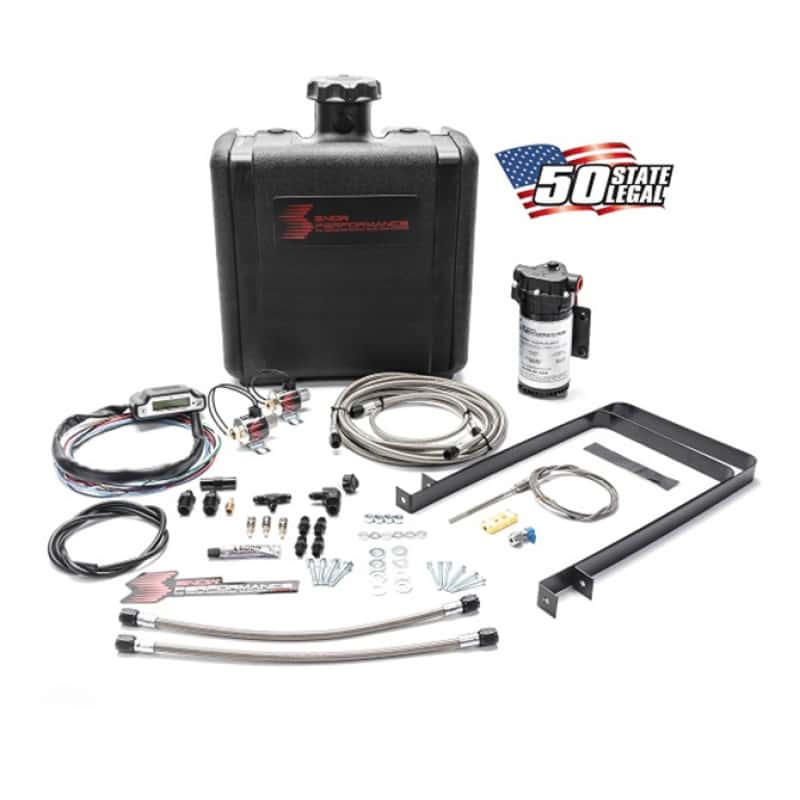Snow Performance — Snow Performance Stg 3 Boost Cooler Water Injection Kit TD Univ. (SS Braided Line and 4AN Fittings)
Water/Meth Inject Kt - view 3