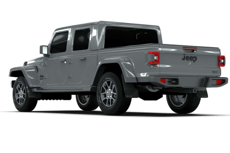 Rally Armor — Rally Armor 19-25 Jeep Gladiator JT (Incl. Overland/Sport/Sport S) Black Mud Flap w/Red Logo
Mud Flap - view 7