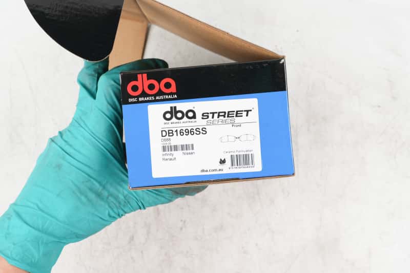 DBA — DBA 09-13 Infiniti G37 (Excl Sport Brake Pkg) Street Series Front Brake Pads
Brake Pad - view 3