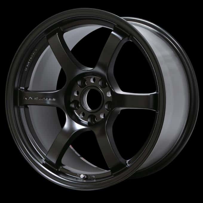 Gram Lights — Gram Lights 57DR 15x8.0 +35 4x100 Semi Gloss Black Wheel - view 3