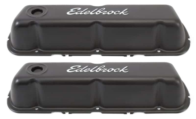 Edelbrock — Edelbrock Valve Cover Signature Series Ford 260-289-302-351W CI V8 Black
CHROME/PRO-FLO - view 2