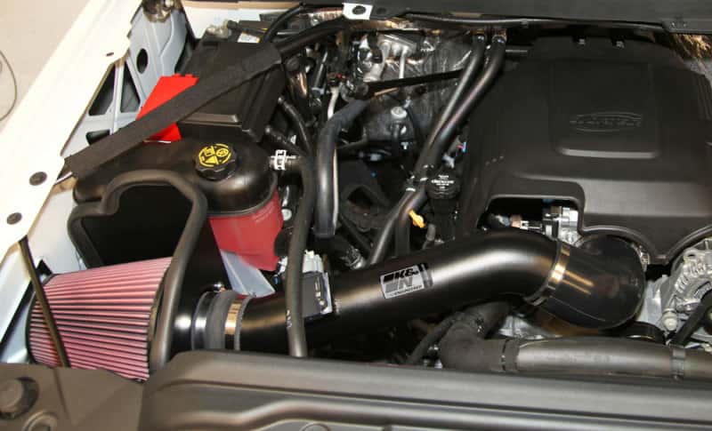 K&N Engineering — K&N 77 Series Performance Intake Kit for 2015 Chevrolet Silverado/GMC Sierra 2500/3500 6.0L V8
Performance Air Inta
Air Intake System - view 11
