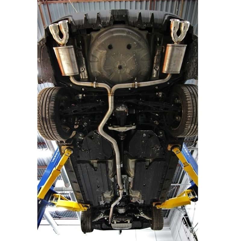 Mishimoto — Mishimoto 2015 Subaru WRX 3in Stainless Steel Cat-Back Exhaust - view 9